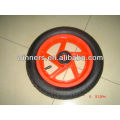 12x2" pneumatic wheel (plastic wheel rim with rubber tire)